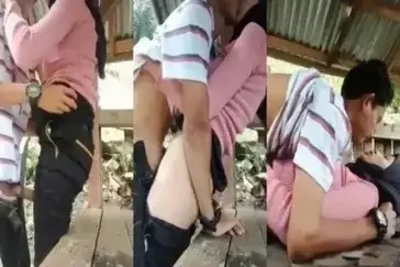 Skandal Viral Jilbab ABG Indo Mesum Ngentot Di Pos Ronda Brutal Hot
